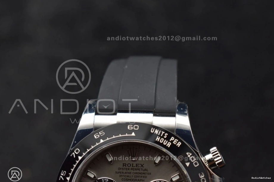 Strap FlexibleFit on Best DD Daytona VSF flex Oyster 904L Dial Steel 116519 Edition Gray 1:1 775 1021